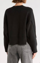 rag & bone Lysa Crewneck Sweater - Black