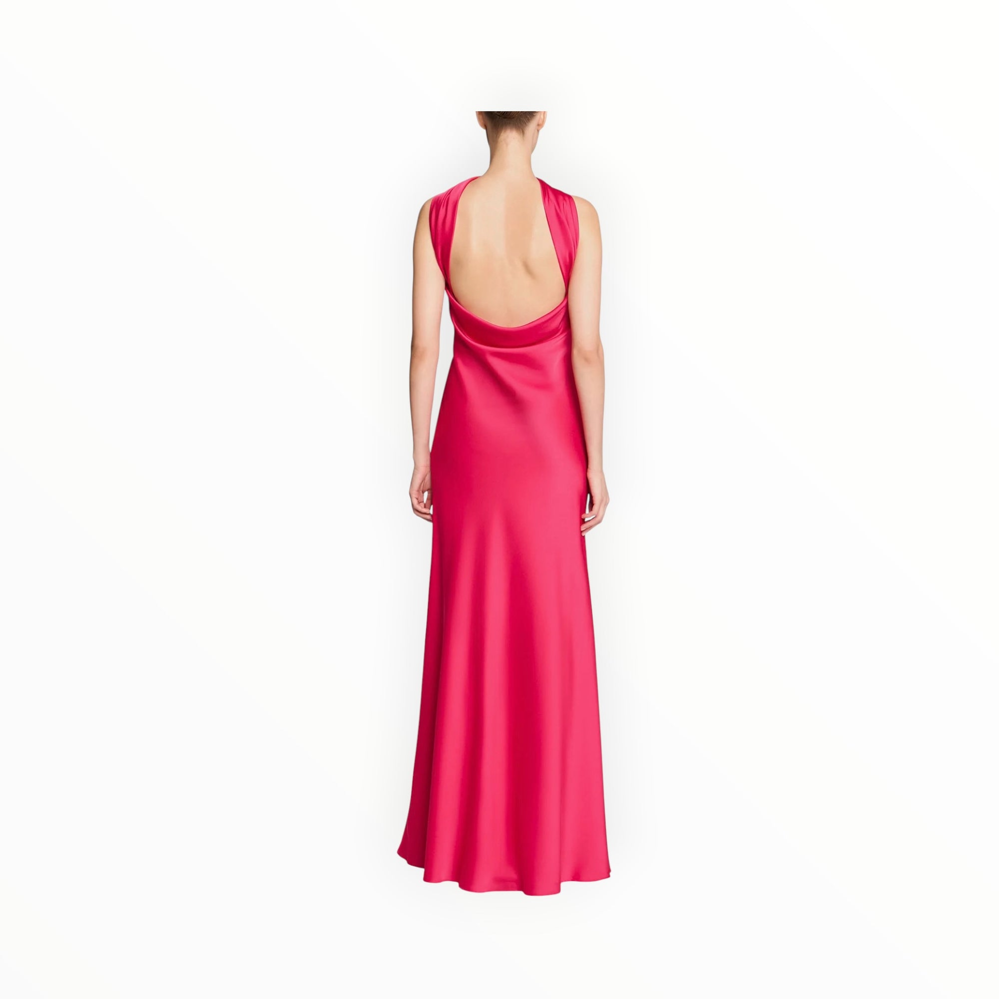 Halston Vali Crepe Gown - Opera