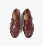 ALL BLACK Wide Belt Lugg - Wine