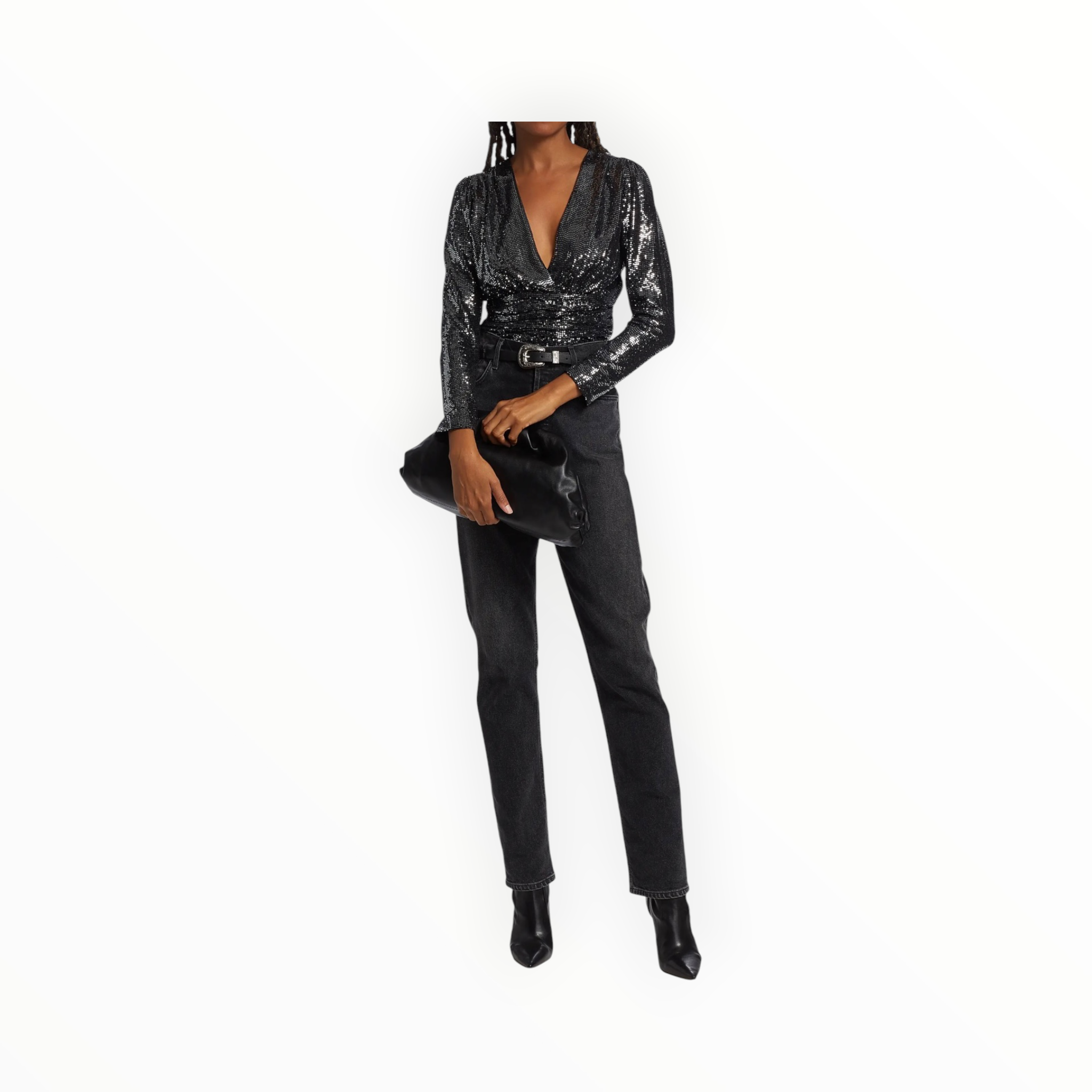 ba&sh Mae Top - Noir