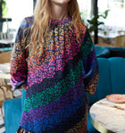 Vilagallo Lina Dress - Leopard Multi