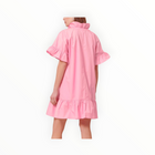 Tara Jarmon Ripoline Poplin Dress - Pink