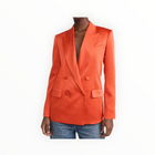 Jonathan Simkhai Flame Norah Blazer - Flame