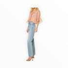 MISA Lindsay Top - Dusty Rose Python
