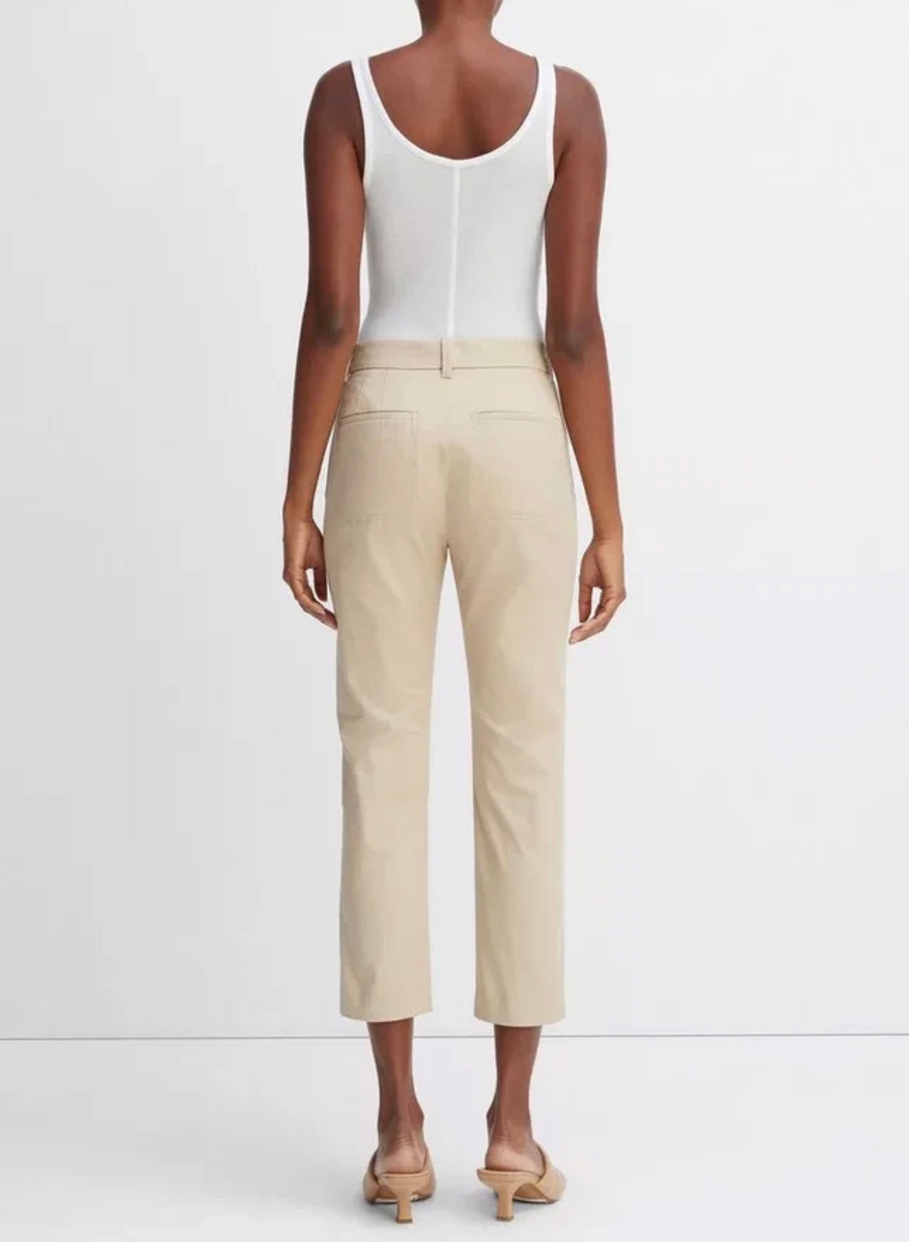 Vince Classic Chino Pant - Latte