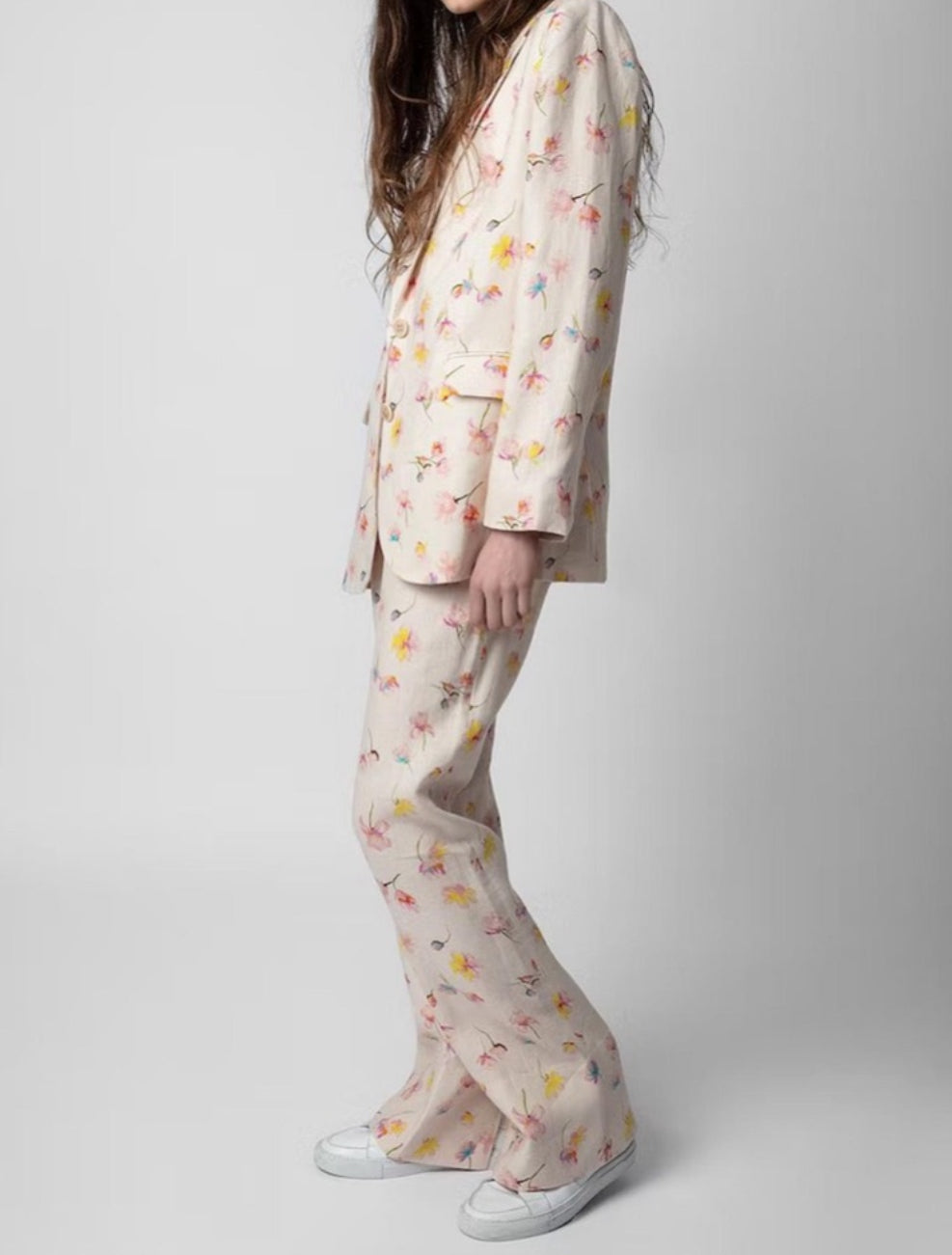 Zadig & Voltaire Courtney Linen Blazer