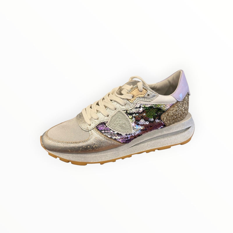 Philippe Model Tropez Haute Low-Top Sneakers - Violet