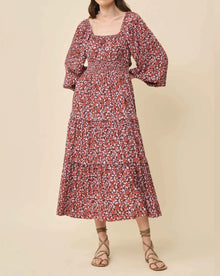 Omika Monica Midi Dress - Felice Plum