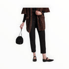Frances Valentine Pouf Bag - Black