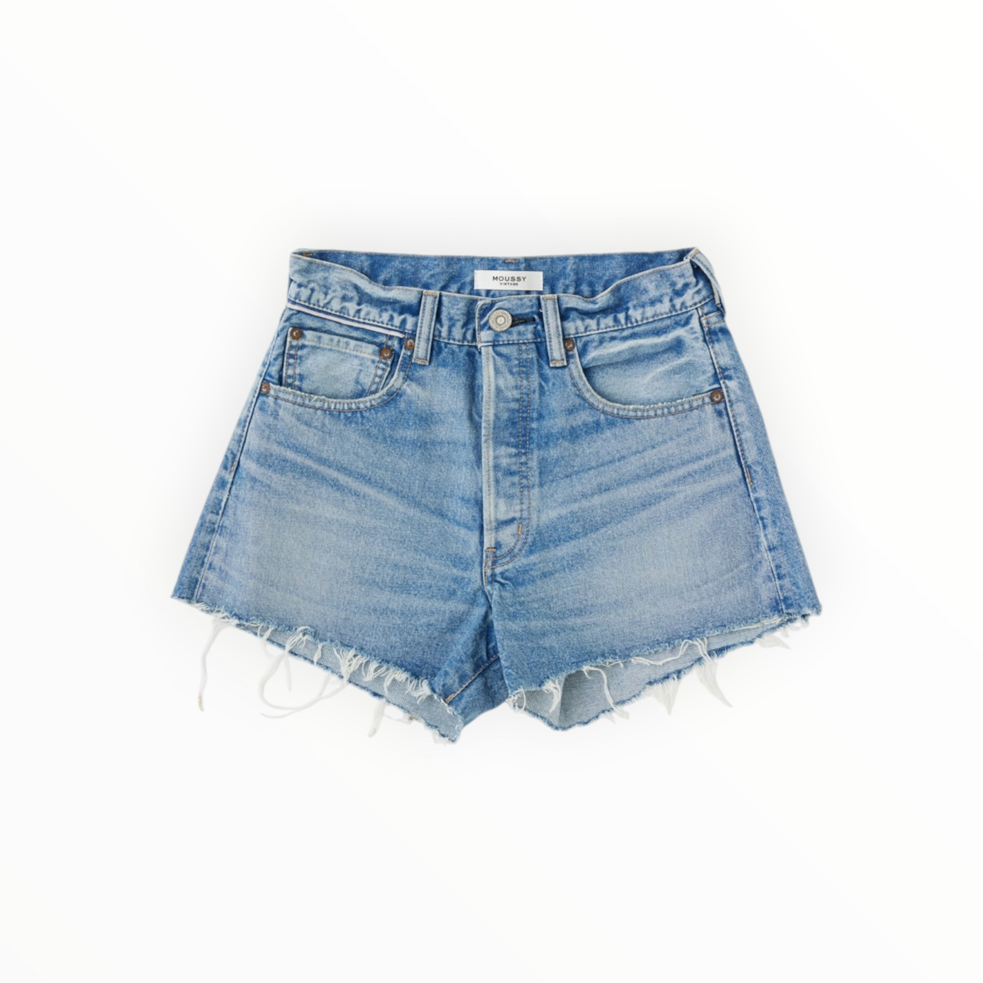 Moussy Vintage Troppard Shorts - Light Blue