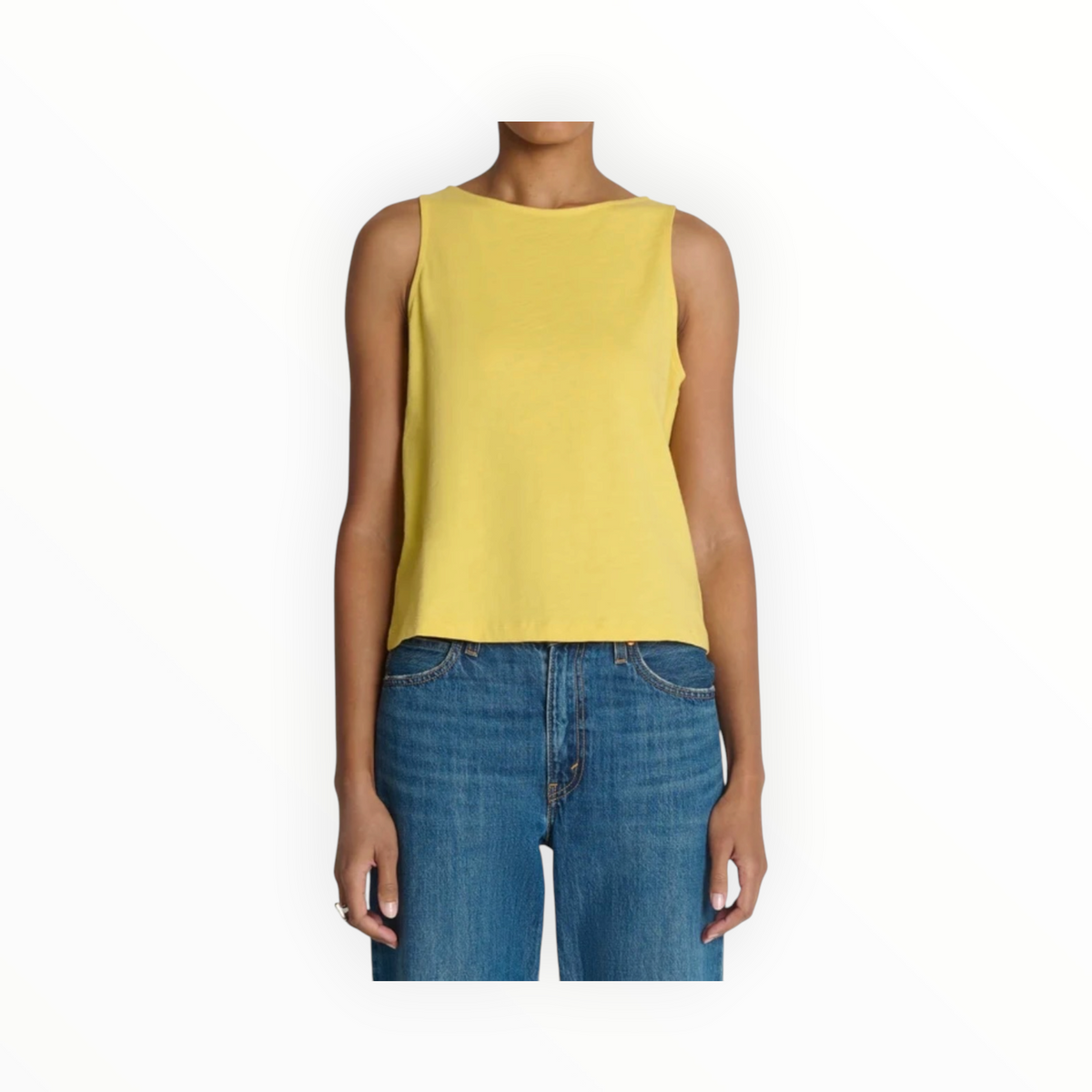 Nation Ltd Sammi Tie Back Tank - Sunshine