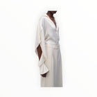 SIMKHAI Yanna Open Sleeve Shirt - Natural White