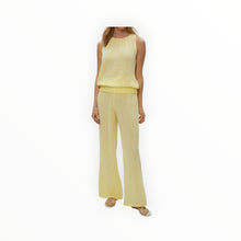 Michael Stars Janelle Tie Neck Tank - Lemonade