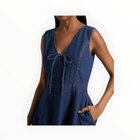 Tanya Taylor Nova Dress - Classic Blue Indigo