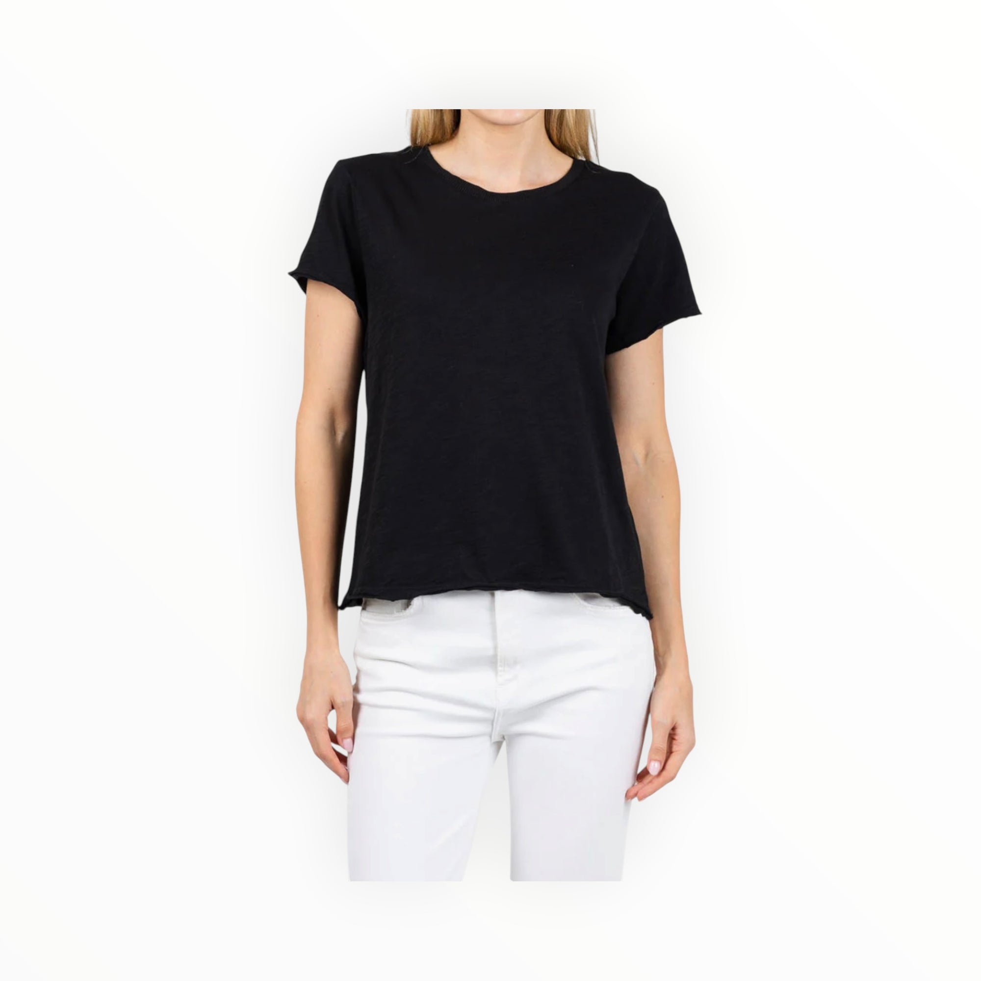 Elliott Lauren Short Sleeve Tee - Black