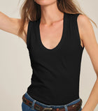 Velvet by Graham & Spencer Estina Tank Top - Black