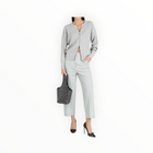Liviana Conti Double Zip Cardigan - Brezza