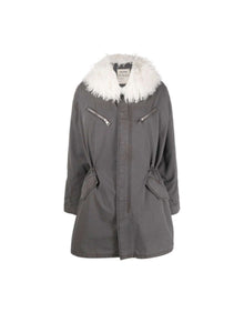 Zadig & Voltaire Kidea Parka Coat - Ardoise Grey