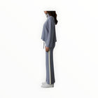 CRESCENT Sage Pop Sweater Set - Ice Blue