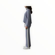 CRESCENT Sage Pop Sweater Set - Ice Blue