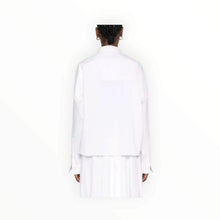 Dorothee Schumacher Poplin Power Blouse W/Lace Detail - White