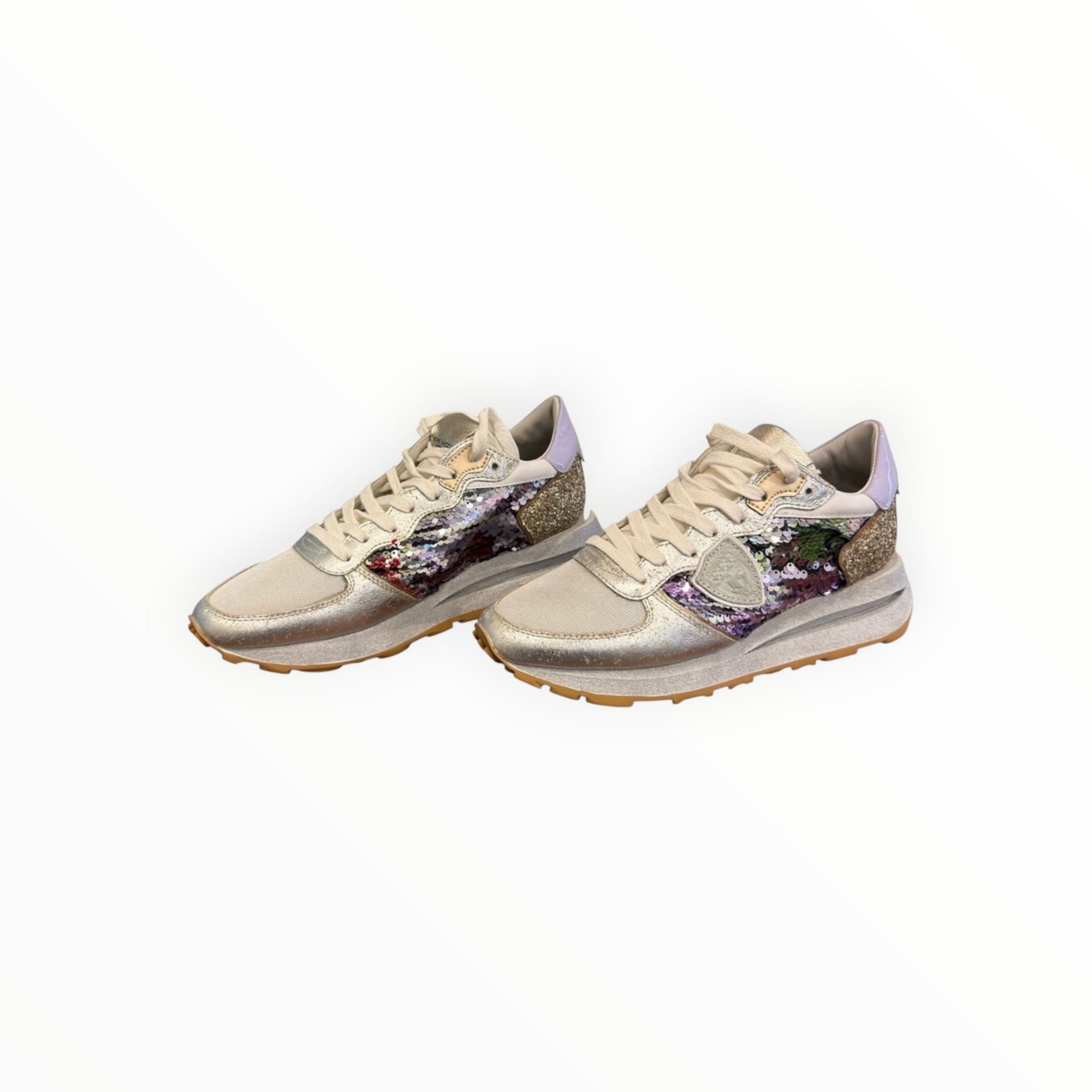 Philippe Model Tropez Haute Low-Top Sneakers - Violet