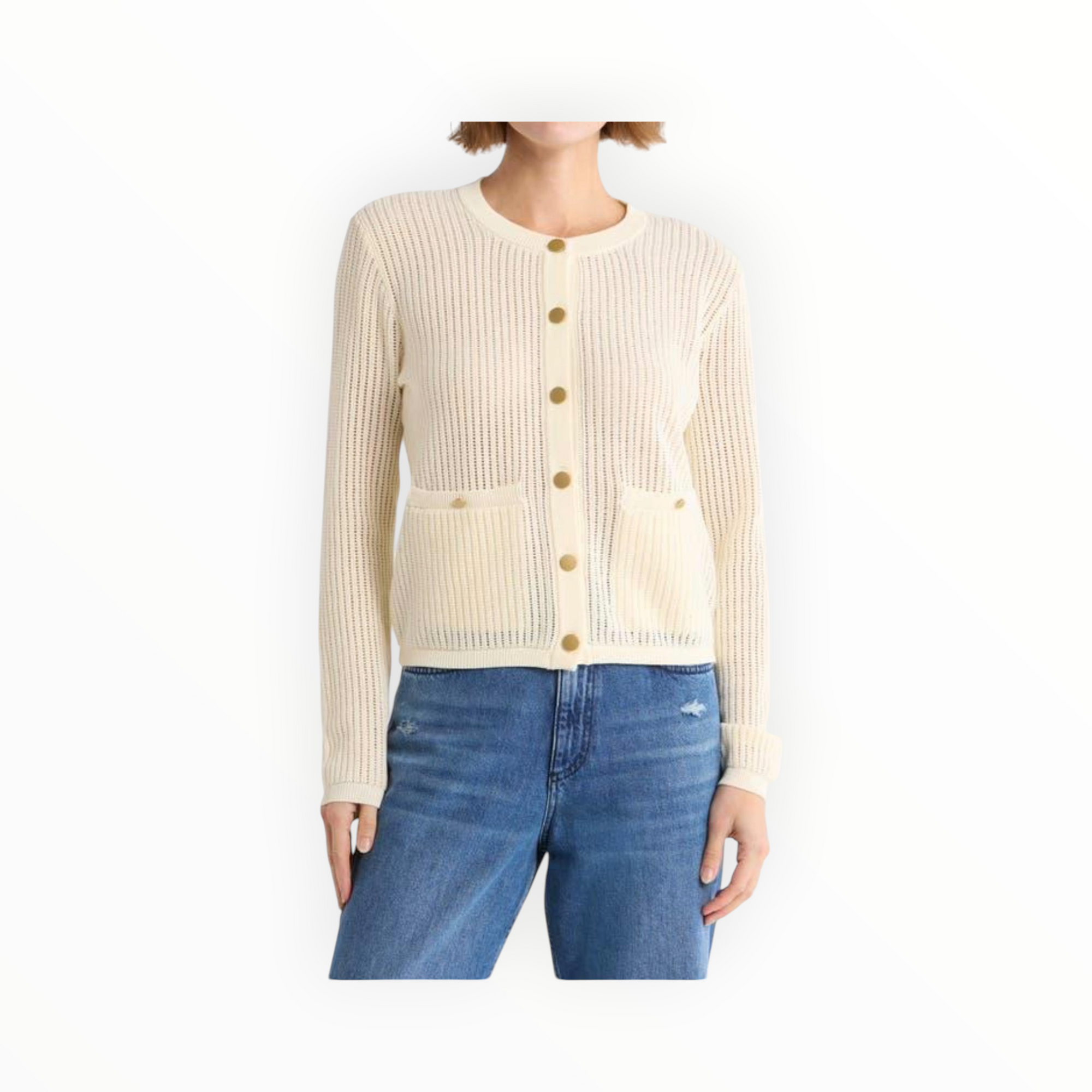 rag & bone Vivi Cardigan - Chalk