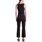 Apiece Apart Rene Pull On Pant - Deep Espresso