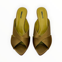 Lola Cruz Lena Mule 65 - Mustard