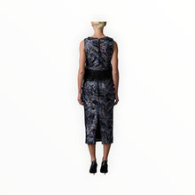 Le Superbe Midnight Abstract Floral Skirt