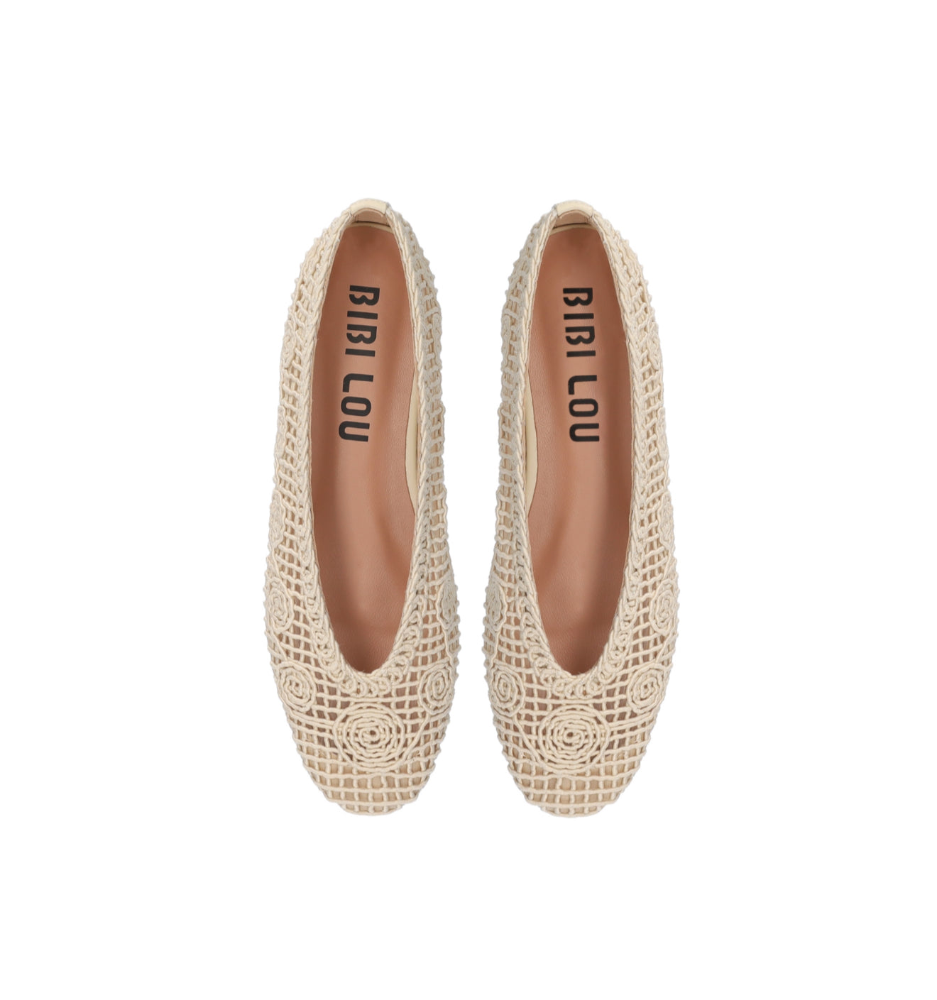 Bibi Lou Lenna Ballerina - Off White