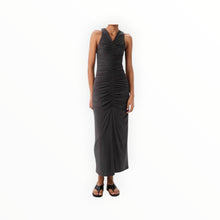 Maria Cher Ceibo Francine Midi Dres - Charcoal