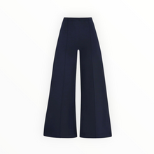 Ripley Rader Ponte Knit Cropped Wide Leg Pant - Navy