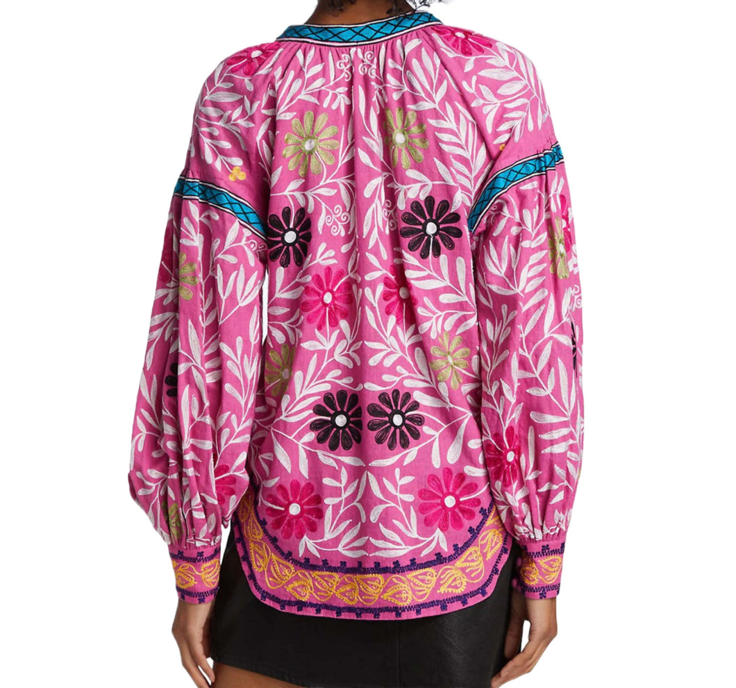 Alexis Paulaine Top - Aurora Pink