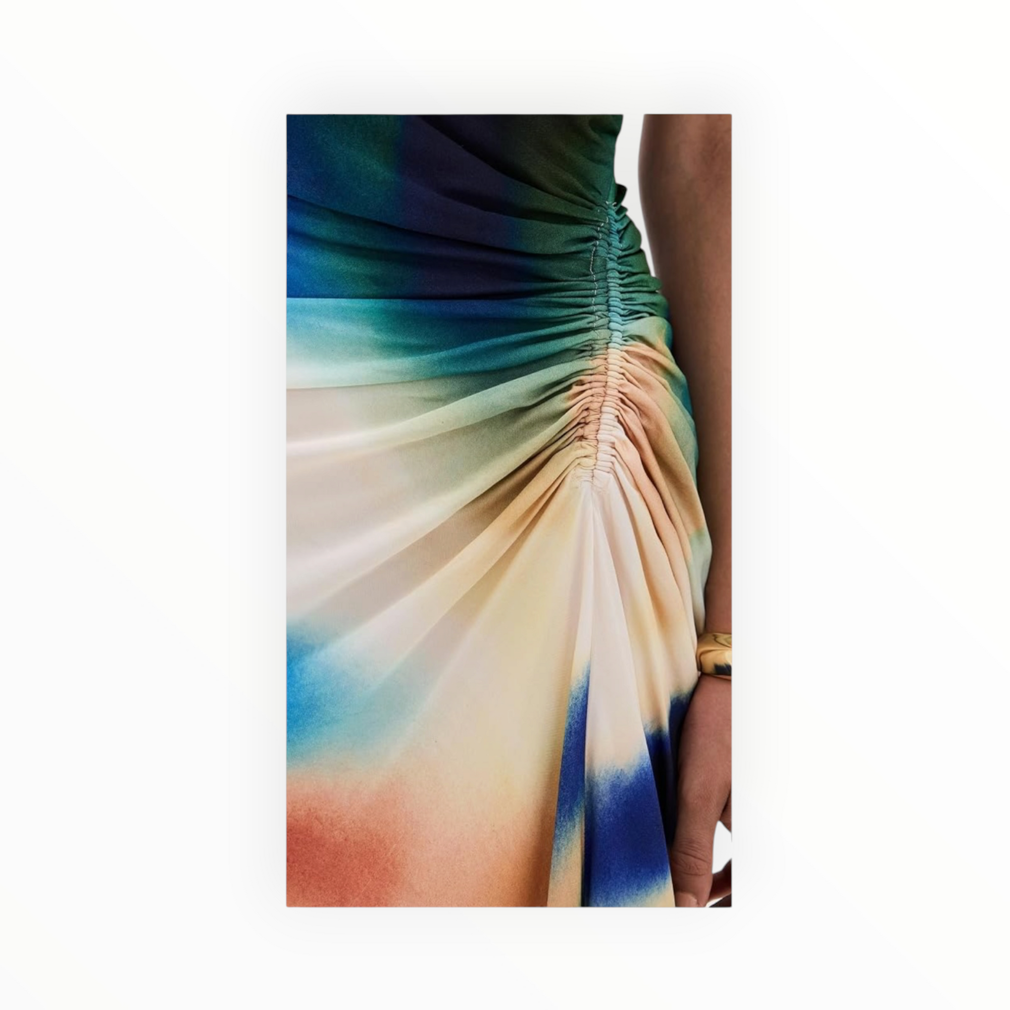 A.L.C. Penny Dress - Lapis Multi