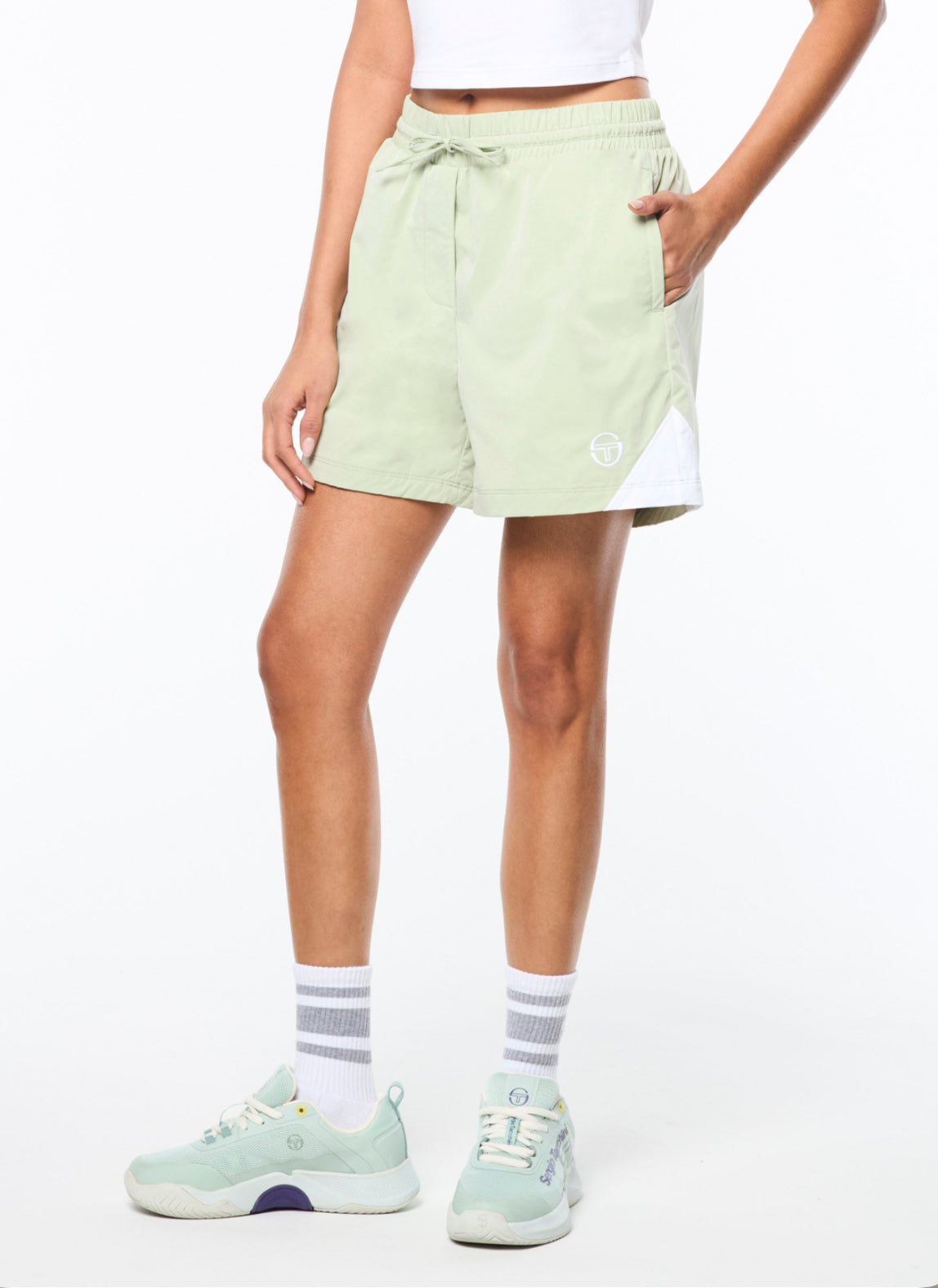 Sergio Tacchini Pippa Track Short - Reseda