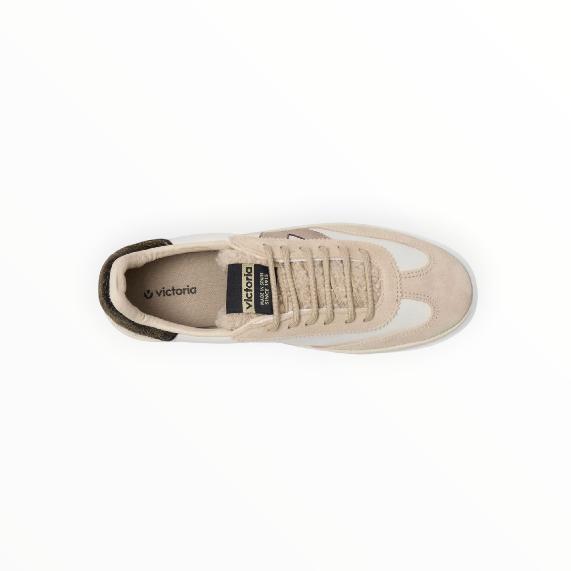 Victoria Berlin Leather Sneaker - Beige