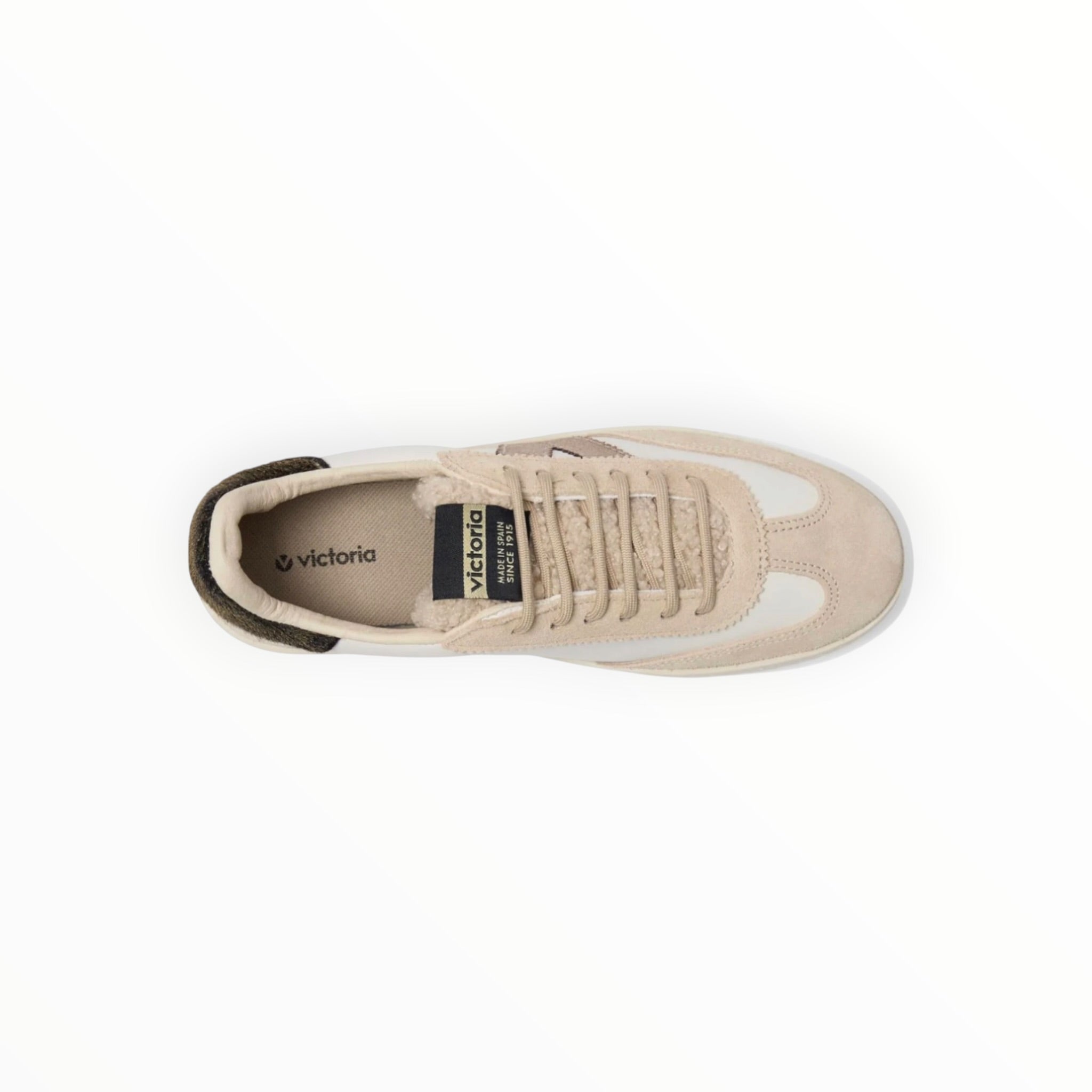 Victoria Berlin Leather Sneaker - Beige