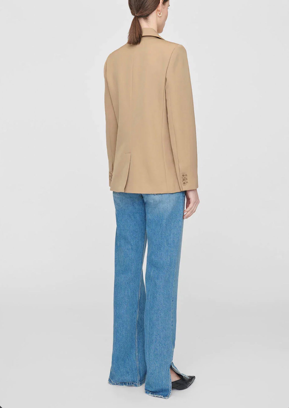 Anine Bing Madeleine Blazer - Deep Sand