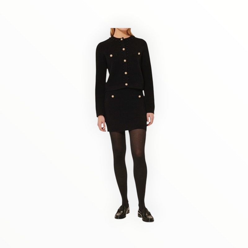 Tara Jarmon Jelka Skirt - Black