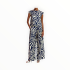 Essentiel Antwerp Fibonacci Wide Leg Trousers - Navy