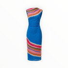 Cleobella Carrie Midi Dress - Watercolor Stripe