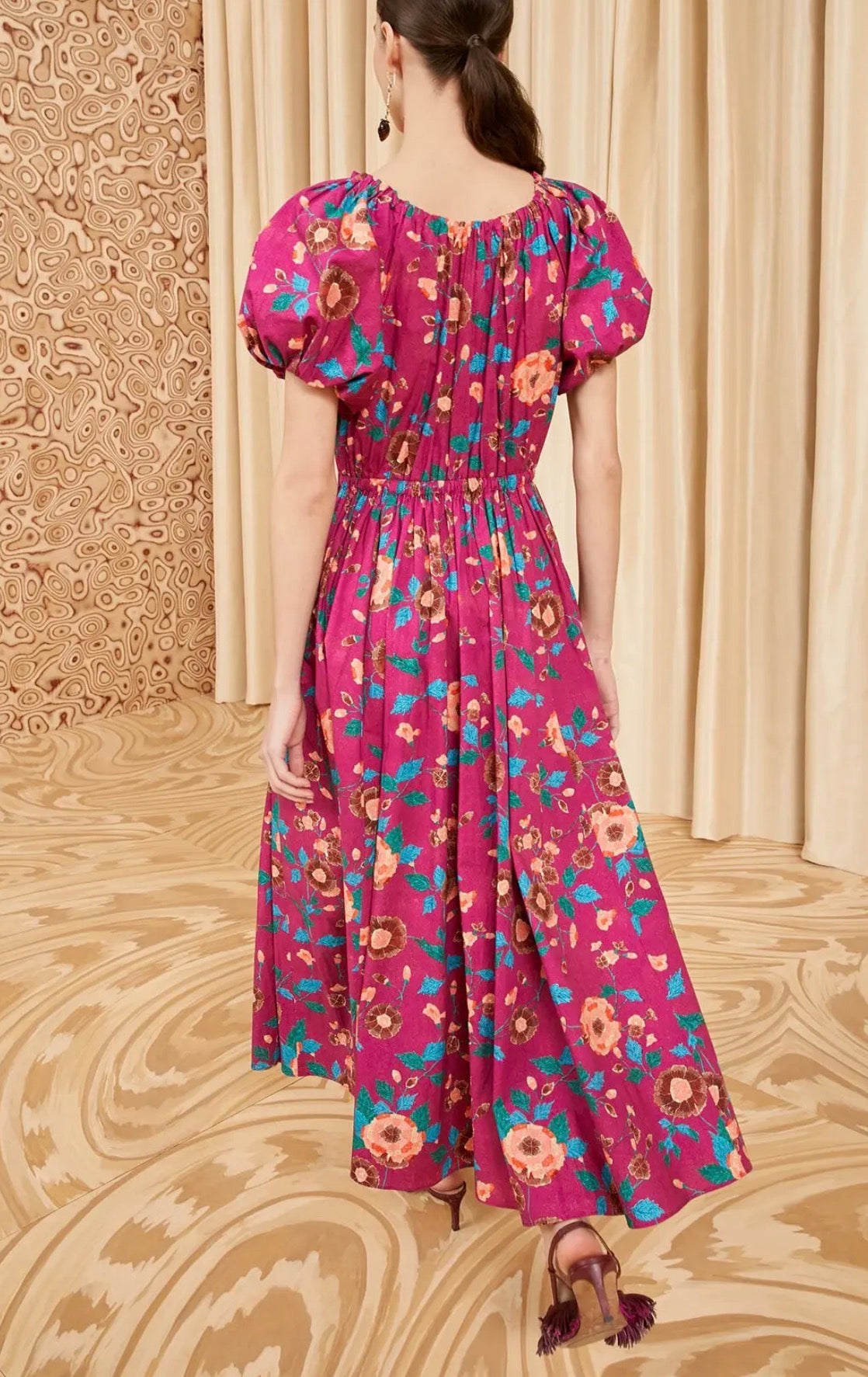 Ulla Johnson Vika Dress - Ruby Flora