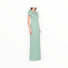 THEIA Sorelia Floral Beaded Gown - Whispering Sage