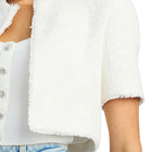Generation Love Nikki Tweed Jacket - White