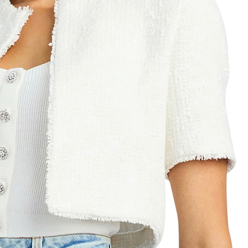 Generation Love Nikki Tweed Jacket - White