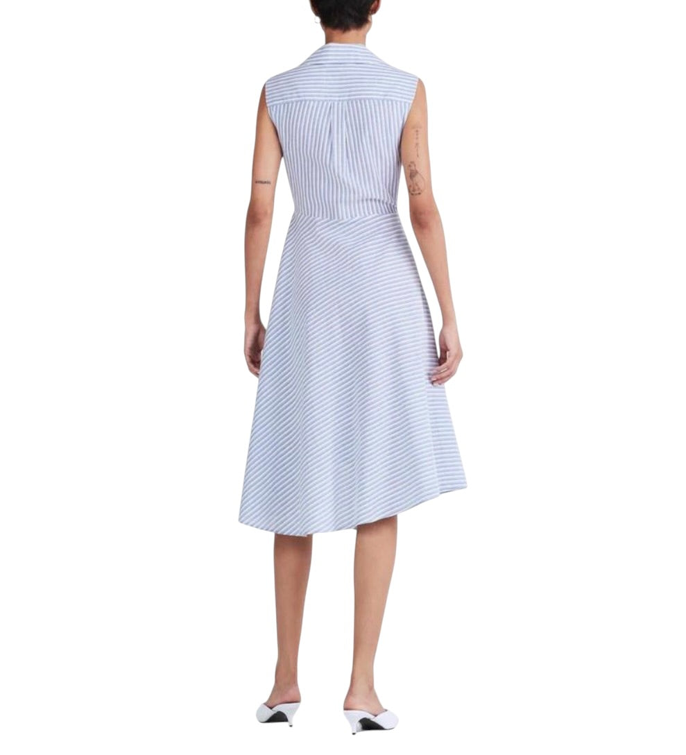 Derek Lam 10 Crosby Smith Dress - Blue/White Stripe