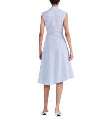 Derek Lam 10 Crosby Smith Dress - Blue/White Stripe