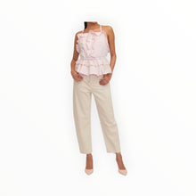 Marissa Webb Bex Ruffle Apron Top - Soft Pink