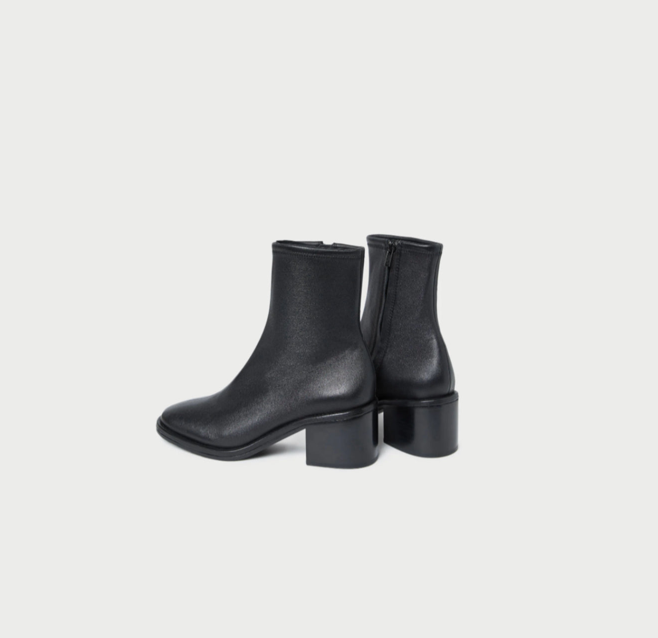 Loeffler Randall Roxy Black Leather Ankle Bootie